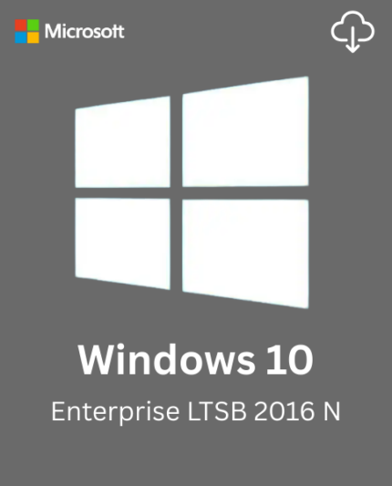 Buy Windows 10 Enterprise LTSB 2016 N (20 PC – 7 Days). Genuine, affordable, and instant delivery.