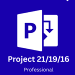 Microsoft Project Professional 2021/2019/2016 license