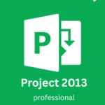 Microsoft Project 2013 Professional license