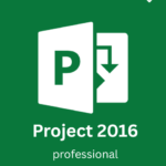 Microsoft Project 2016 Professional license