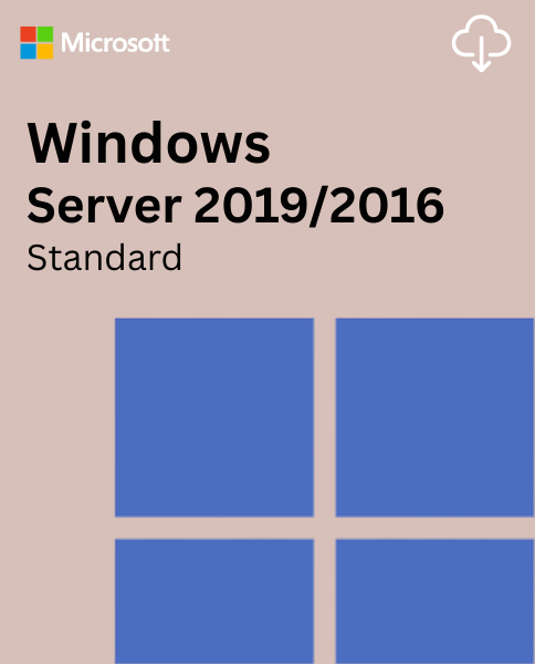 Windows Server 2019/2016 Standard 2PC