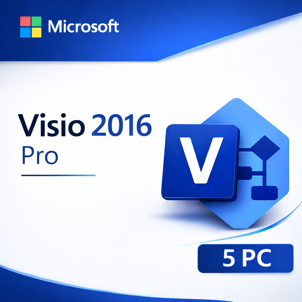 Microsoft Visio Professional 2016 license Microsoft Visio Professional 2016 license