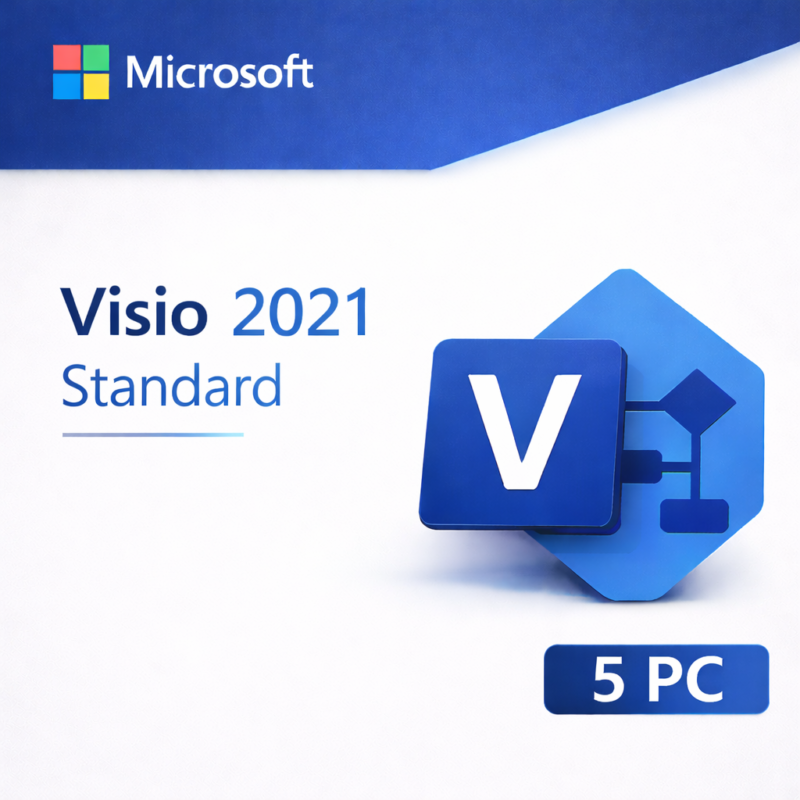 Microsoft Visio Standard 2021 license