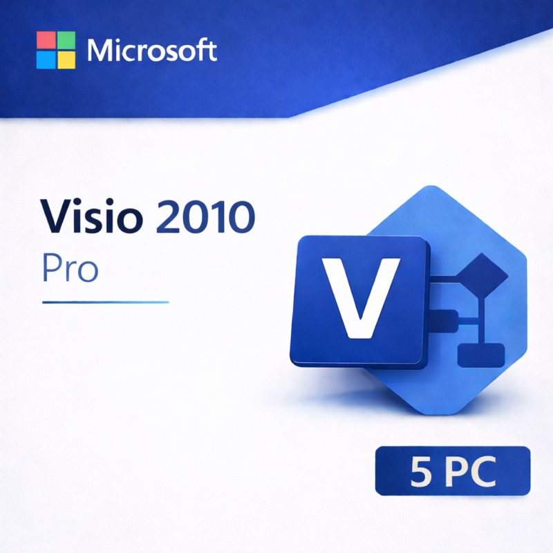 Microsoft Visio Professional 2010 license