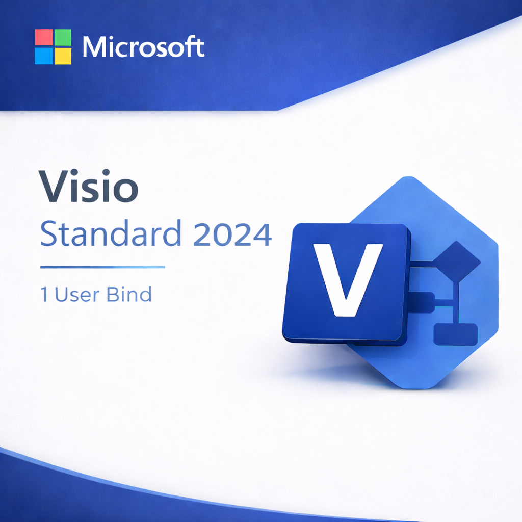 Microsoft Visio Standard 2024 license Microsoft Visio Standard 2024 license