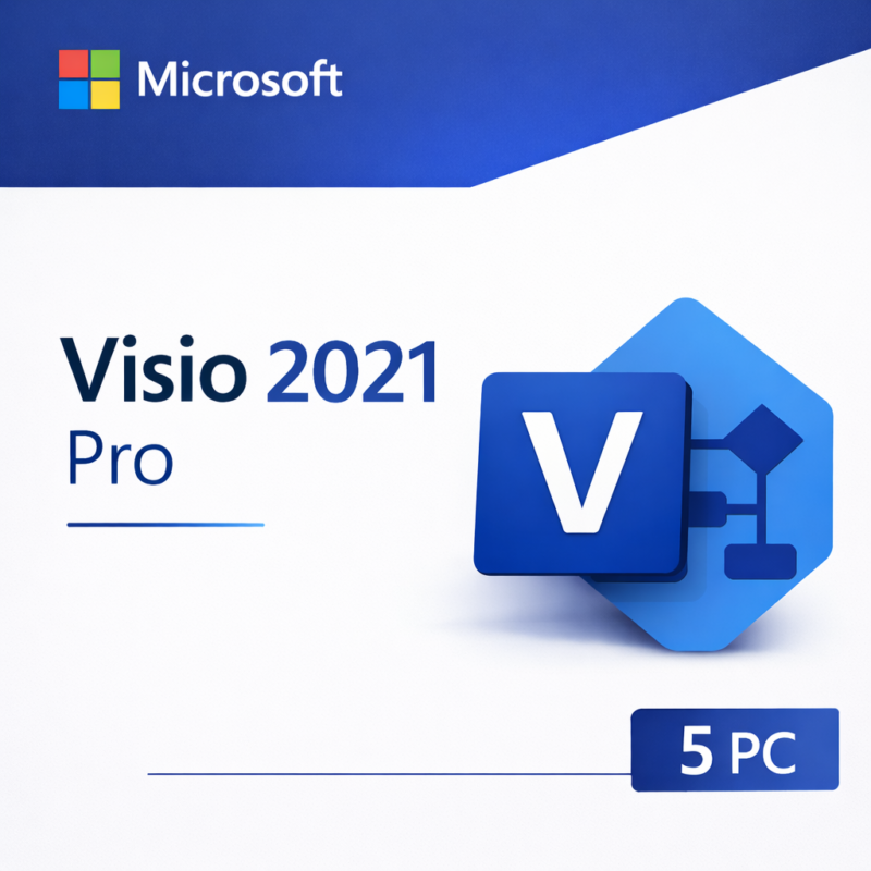 Microsoft Visio Professional 2021 license