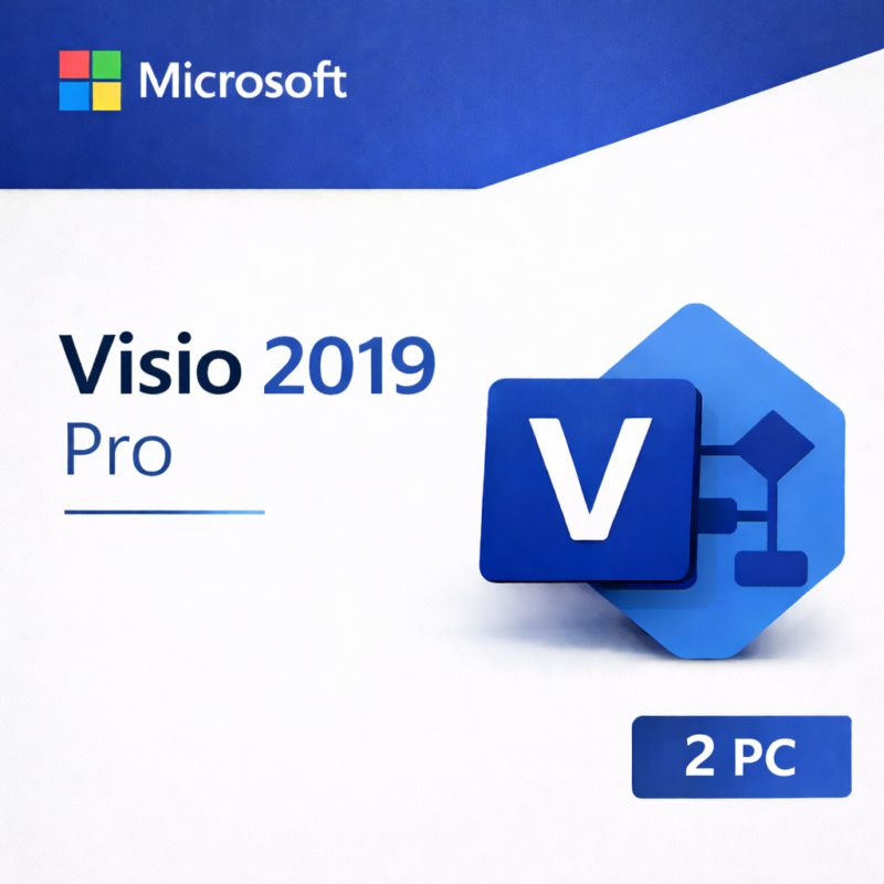 Microsoft Visio Professional 2019 license