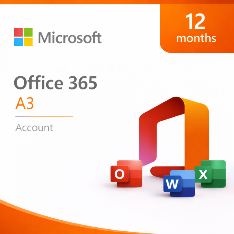 Microsoft Office 365 A3 license