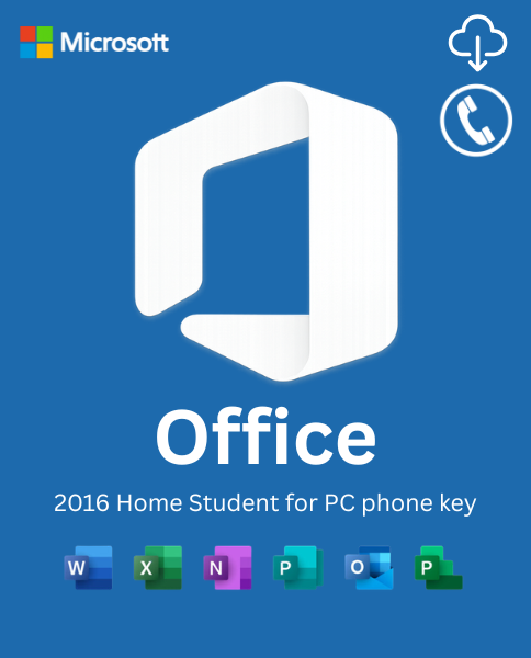 Microsoft Office 2016 Home Student license