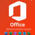 Office 365 a3 account(12 months)