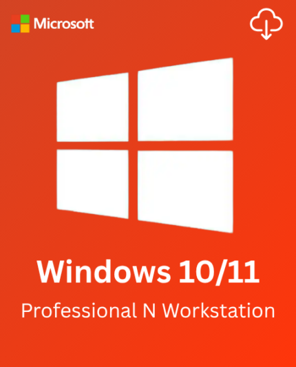 Microsoft Windows 10/11 Professional N Workstation license