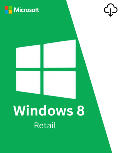 Microsoft Windows 8 Retail license