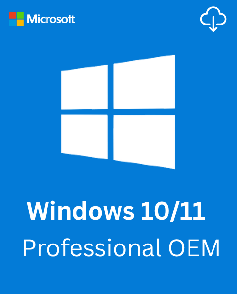 Microsoft Windows 10/11 Pro OEM license