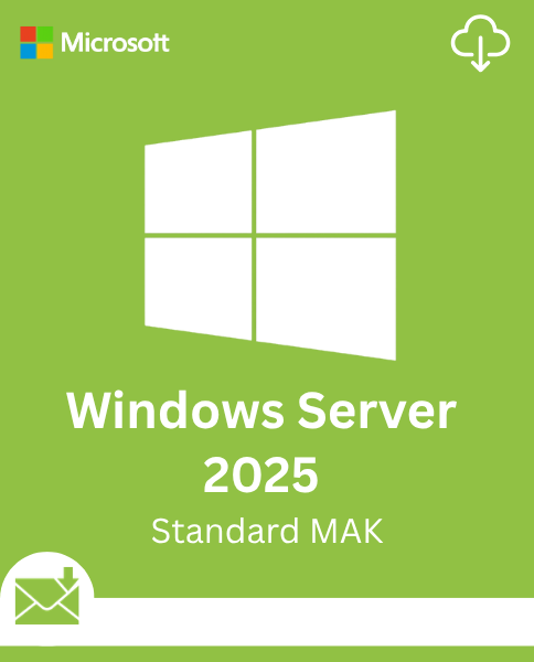 Microsoft Windows Server 2025 Standard MAK 100 PC