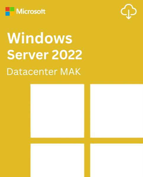 Microsoft Windows Server 2022 Datacenter MAK 1000 PC