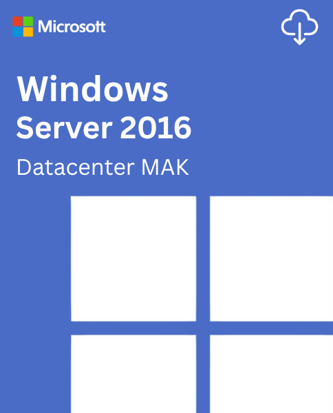Microsoft Windows Server 2016 Datacenter MAK 100 PC