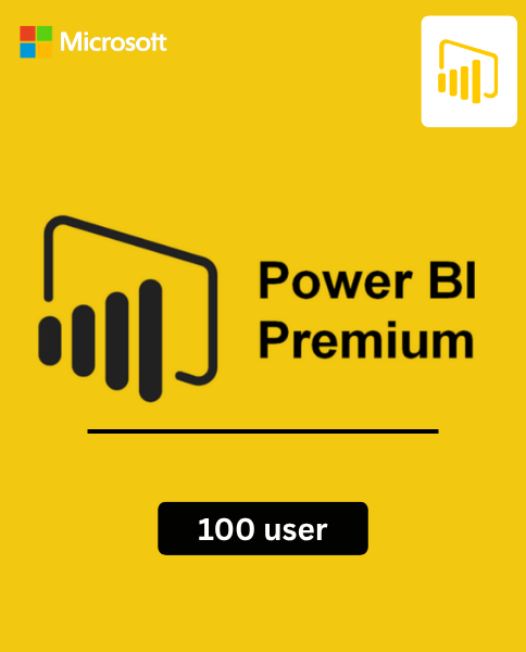 Microsoft Power BI Premium 100 user license Microsoft Power BI Premium 100 user license