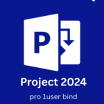 Microsoft Project 2024 Pro license
