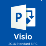 Microsoft Visio Professional 2016 license