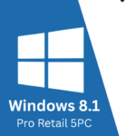Microsoft Windows 8.1 Pro Retail license