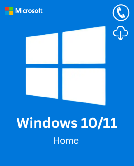 Microsoft Windows 10/11 Home by phone key